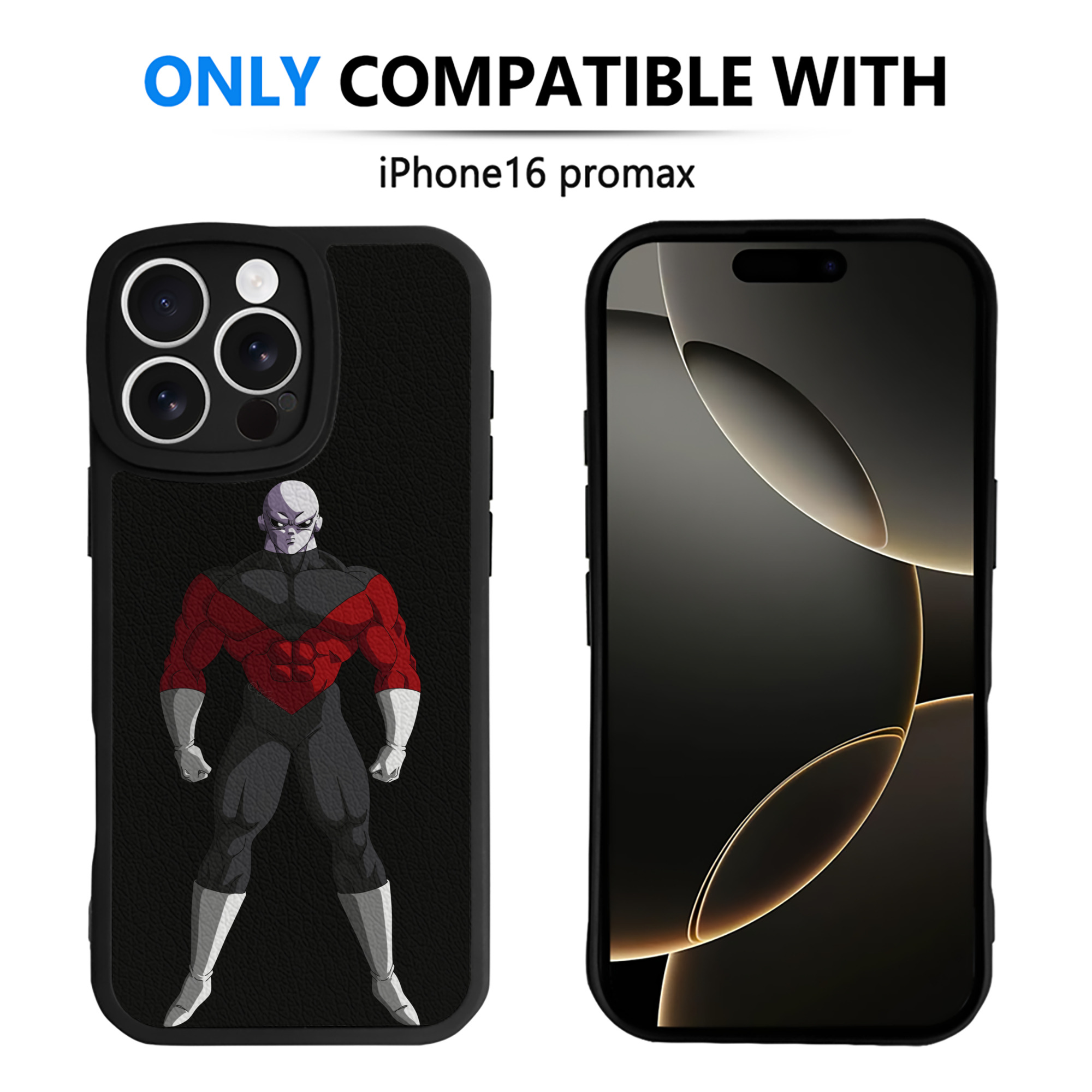 （画像用） ドラゴンボール DRAGON BALL 【iPhone 16シリーズ対応】シリコンスマホケース（レザー調） 材質：シリコン